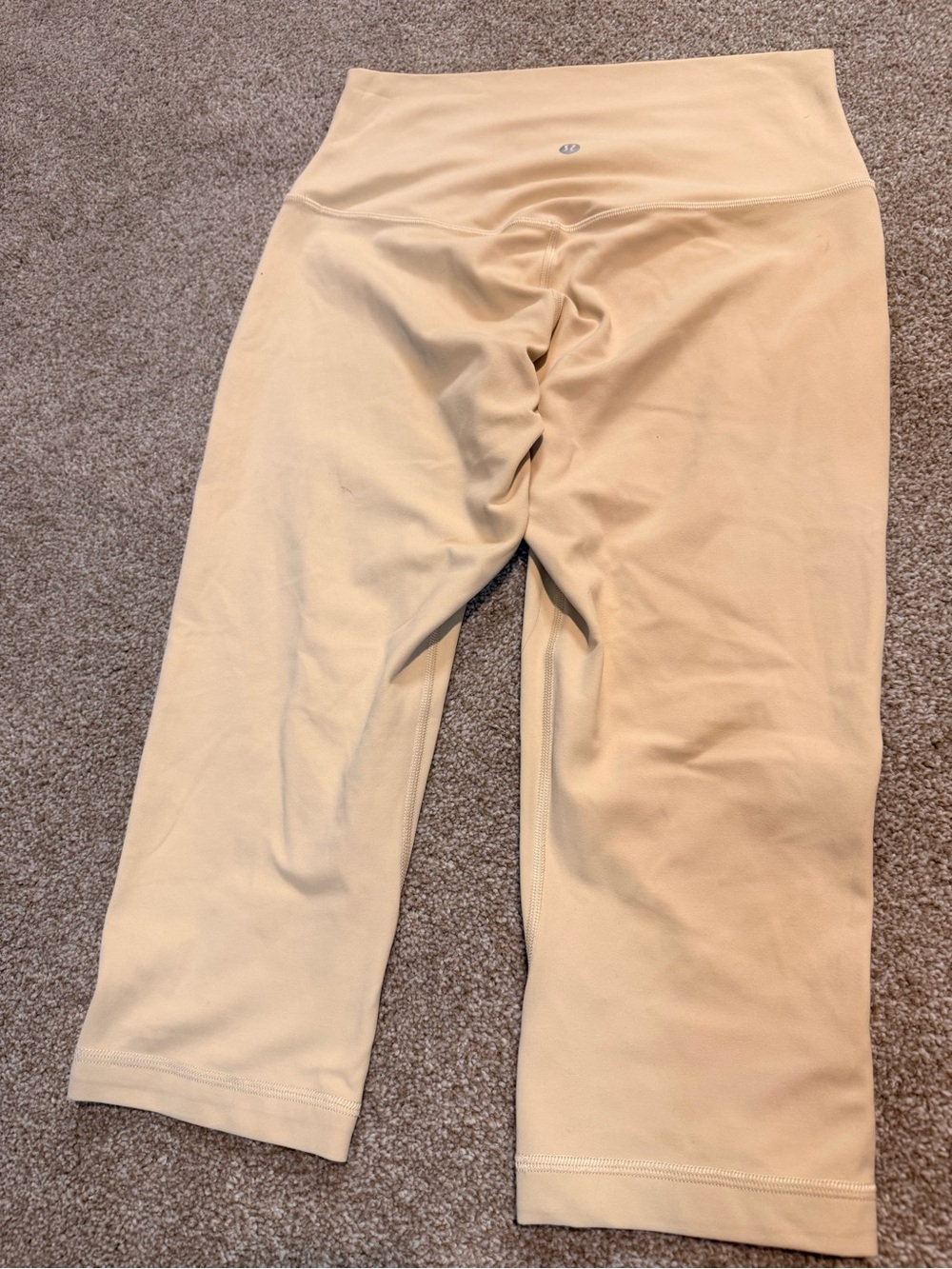 lululemon athletica Neutral Cream Capri Leggings - Picture 2 of 8